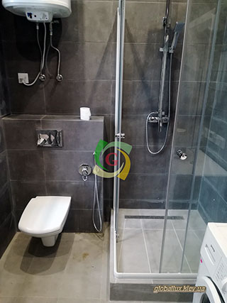 Душовий трап із керамограніту у місті Боярка